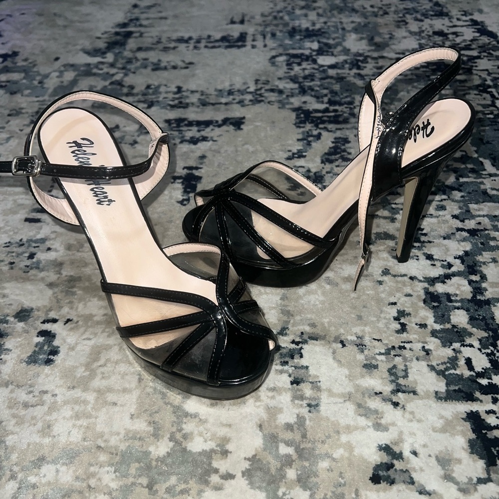 6inch Black Heels